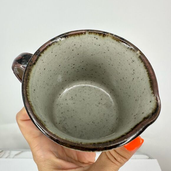 Otagiri Mariner Stoneware Creamer From Japan, Vintage Blue Otagiri Small Pitcher - Picture 4 of 6